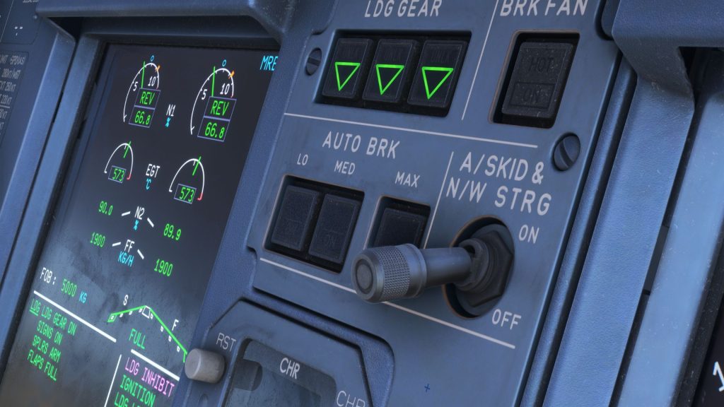 A320 NWS switch
