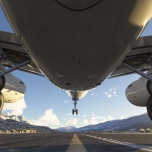 A320 touchdown